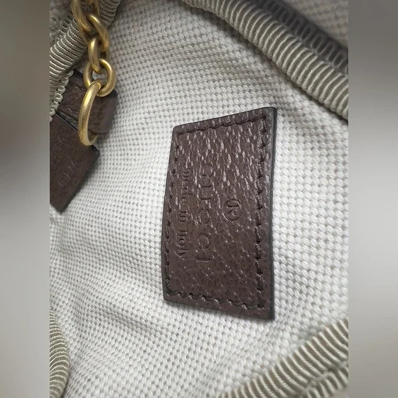 New Gucci GG Ophidia Zipper Key Pouch Case